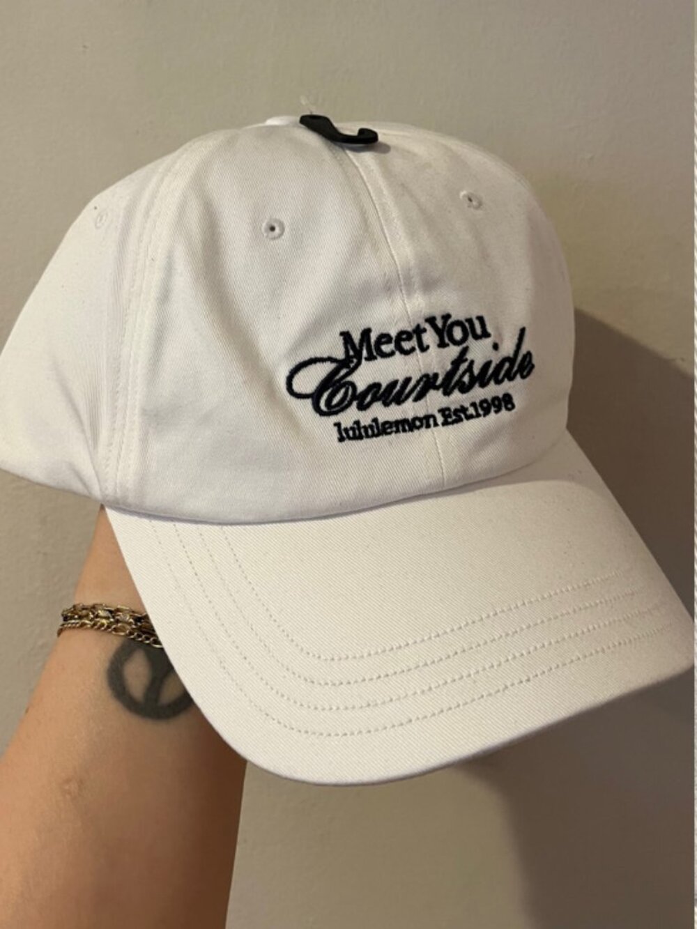 NWT Lululemon Embroidered Cap